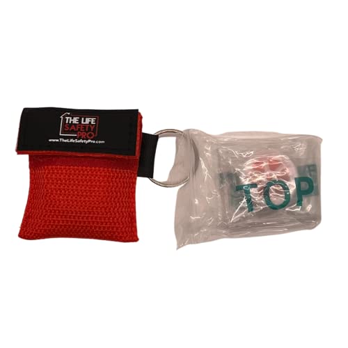 Key Chain CPR Mask from the life safety pro