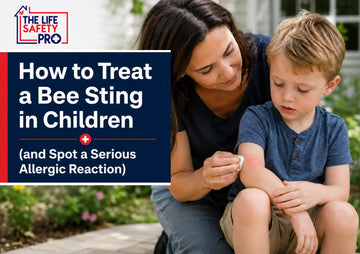 How to Treat a Bee Sting in Children (and Spot a Serious Allergic Reaction)
