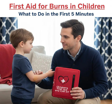 First Aid for Burns in Children — What to Do in the First 5 Minutes