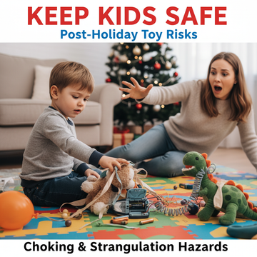 Keep Kids Safe: Post-Holiday Toy Risks of Choking and Strangulation