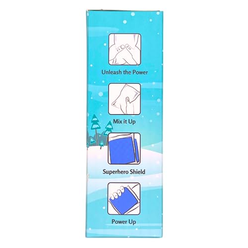 Instant Ice Packs by the life safety Pro side image of the directions with pictures. 